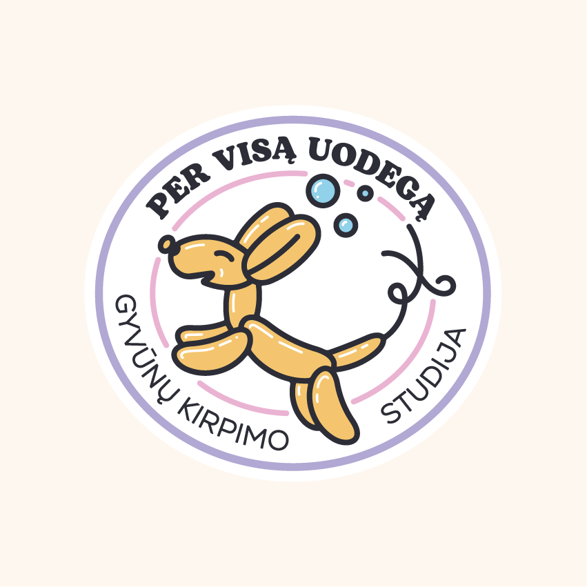 Per visą uodegą logo